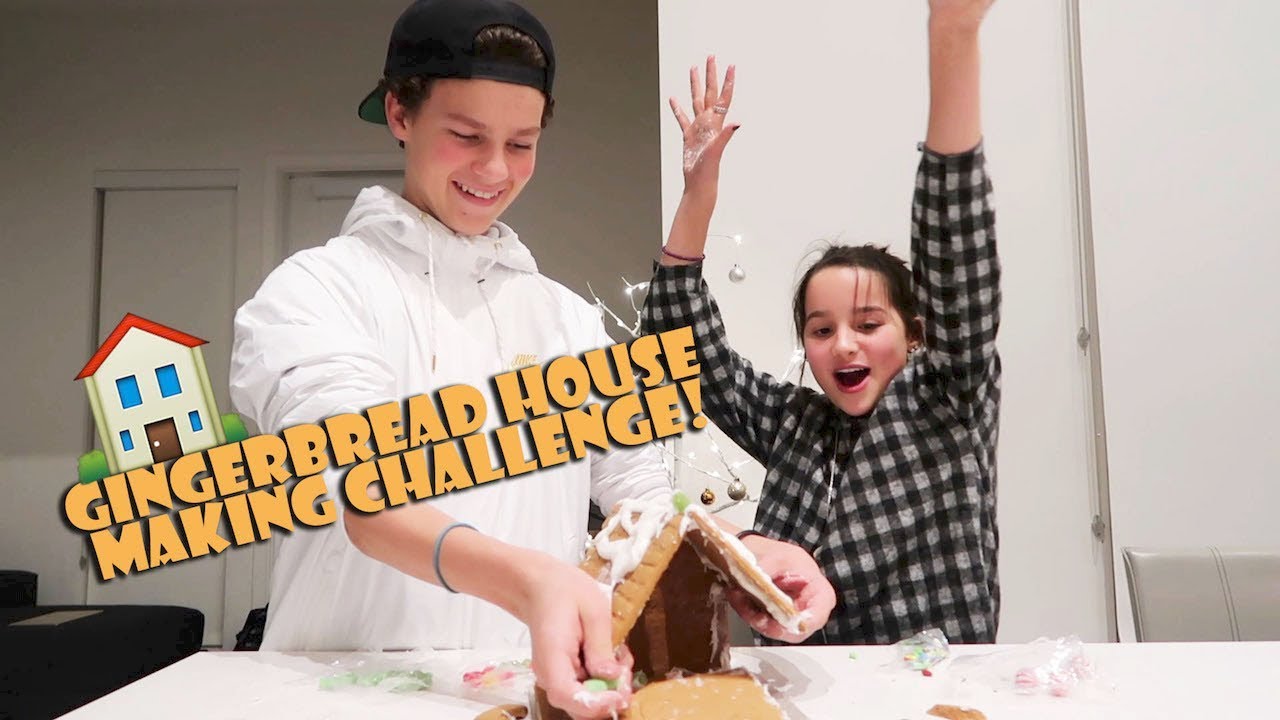 Gingerbread House Making Challenge 🏠 (WK 362) | Bratayley