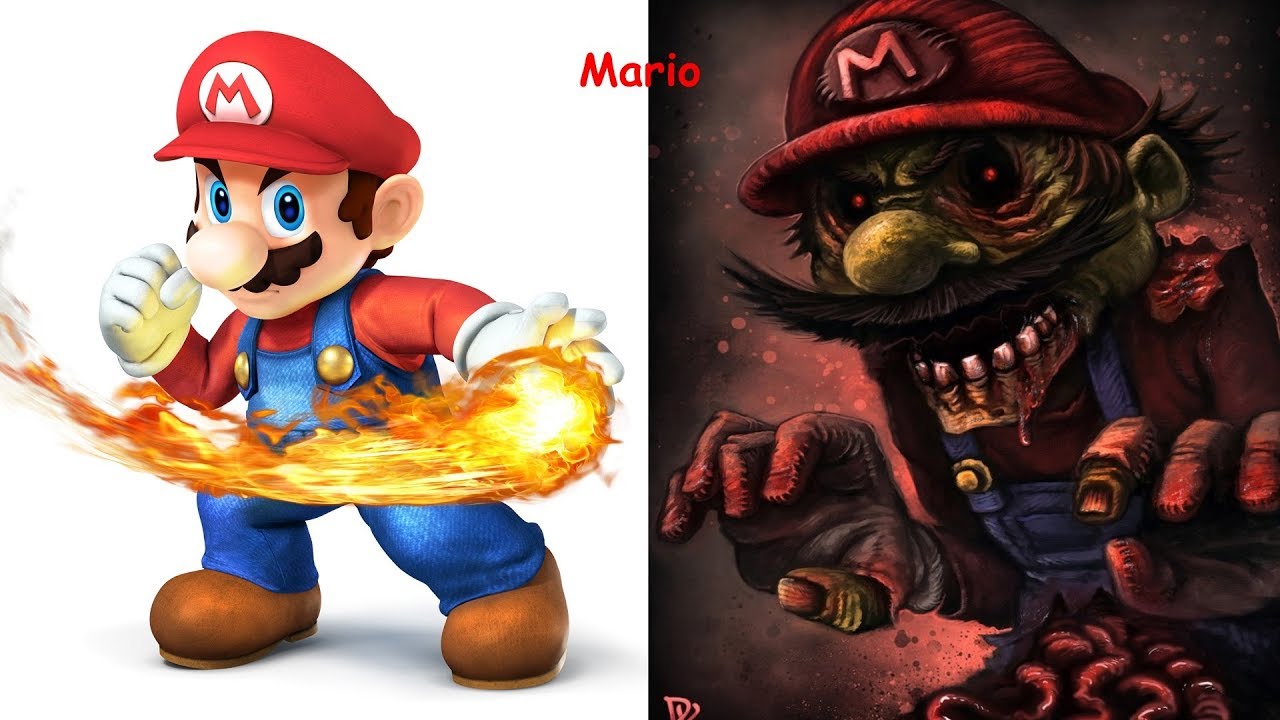 Mario Bros. As Zombie | Mario Bros. As Monster | Mario Bros. In Real Life