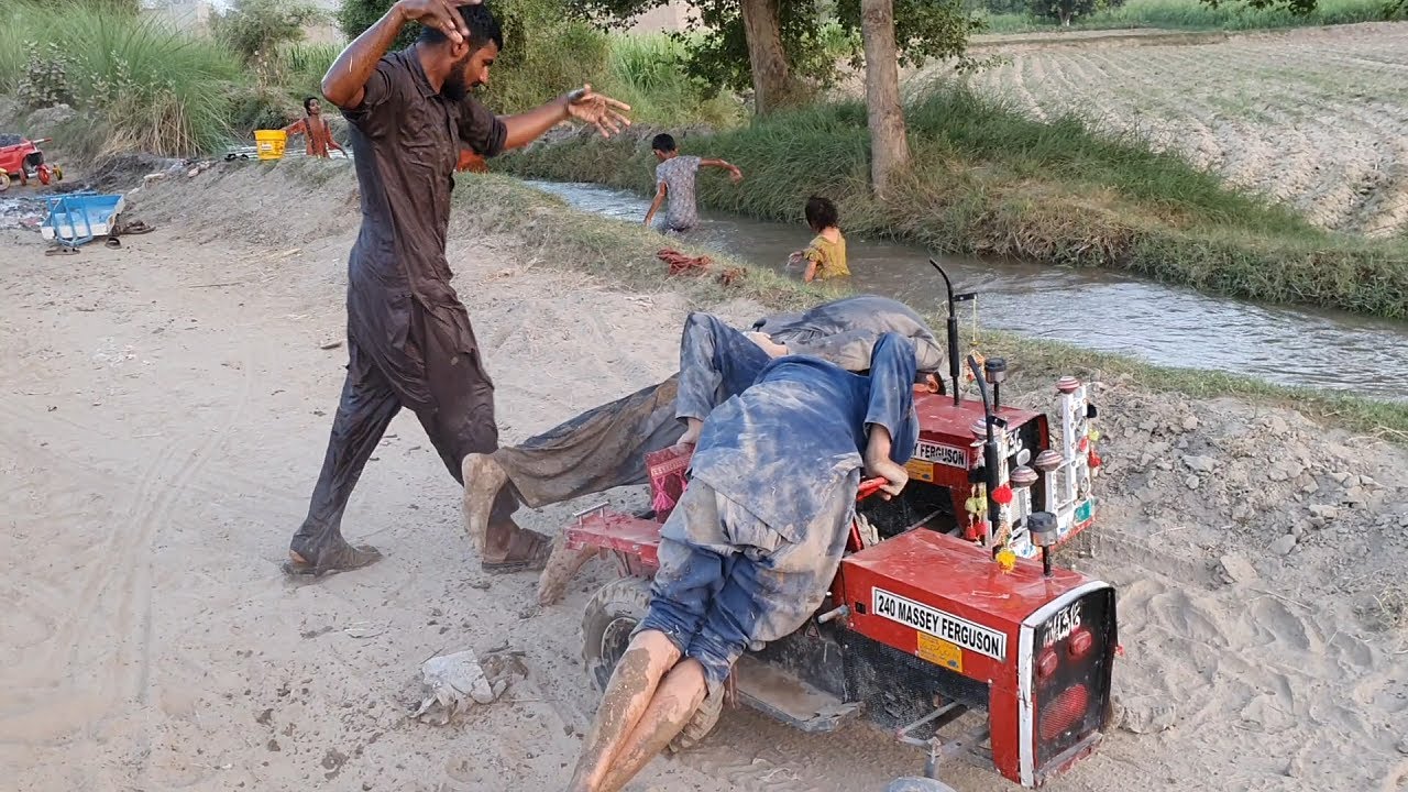Mini Tractor MF 240 //Adam Ji tractor//New Video Mini Eicher Tractor Funny Video 2022 Muhammad Bilal
