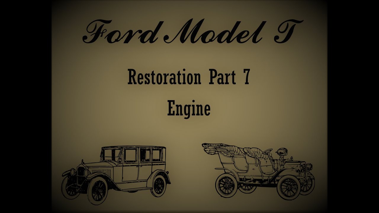 Engine overview, 1927 Model T