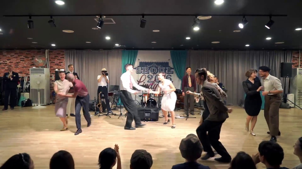 SEOUL LindyFest 2016 - Instructors' Intro JAM (Todd, Nikki, Remy, Ramona, Harlem Hot Shots)