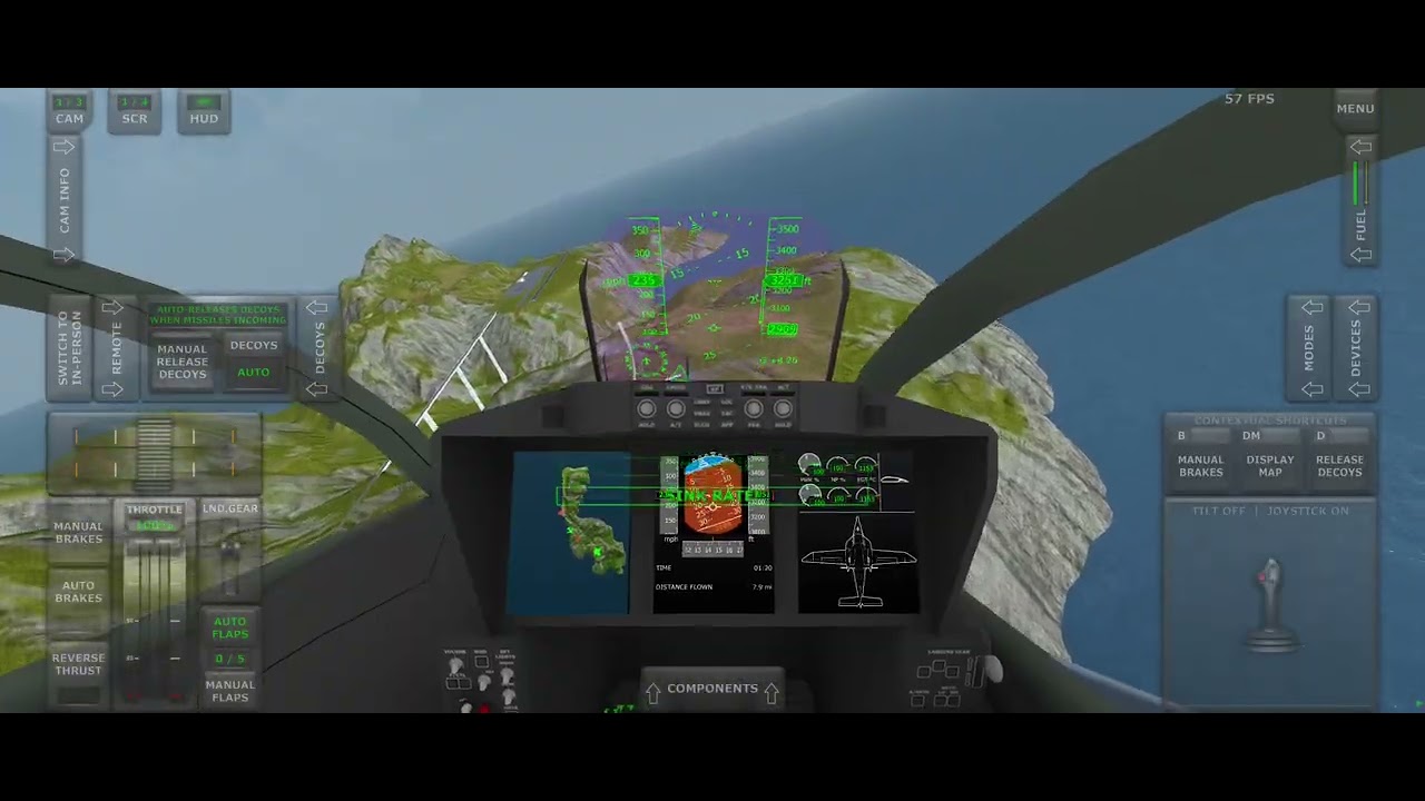 Trying to Avoid Missiles | Part 7 | Turboprop Flight Simulator