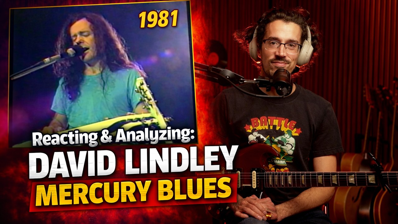 I Analyzed David Lindley’s Mercury Blues… WOW