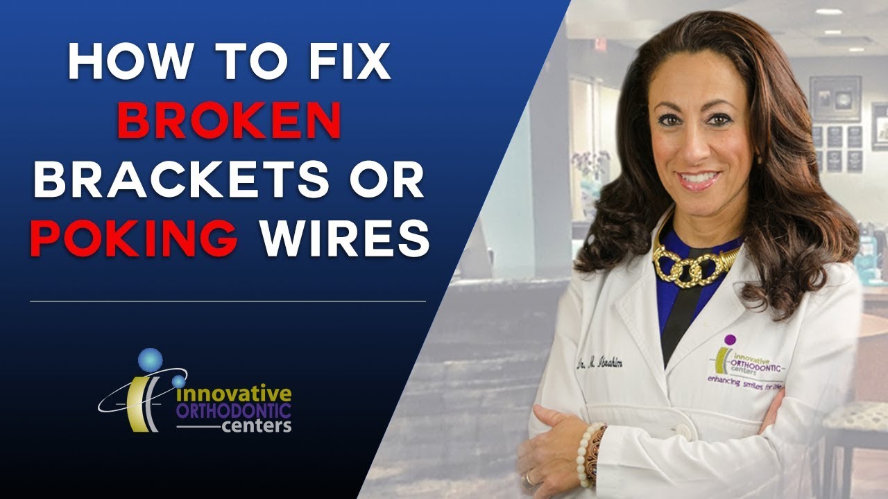 How to Fix Broken Brackets or Poking Wires at home.