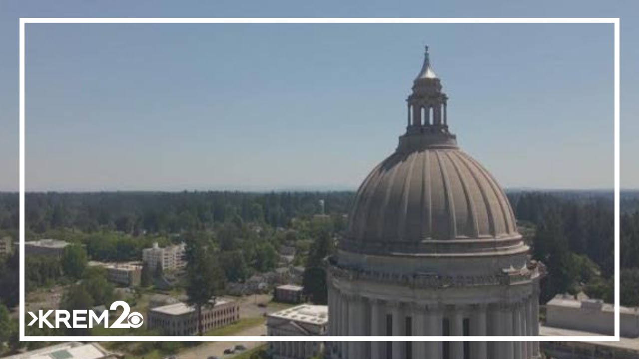 Washington State Capitol building damaged by intruder
