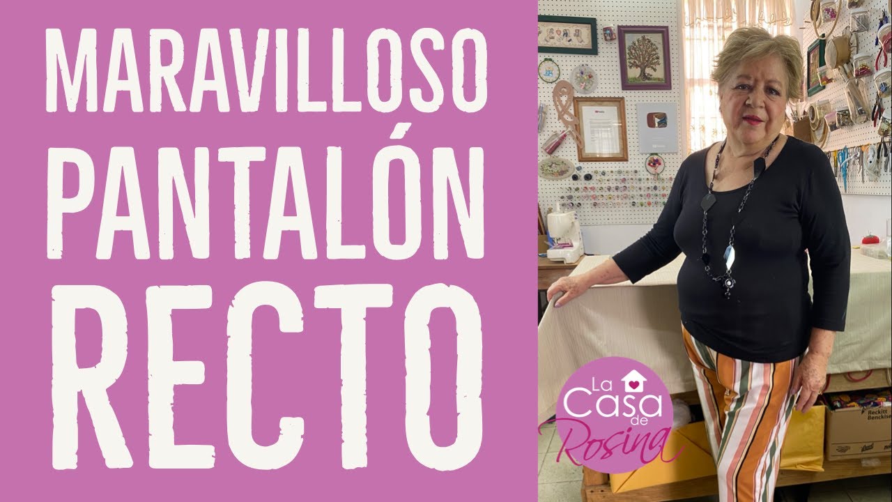 MARAVILLOSO PANTALON RECTO