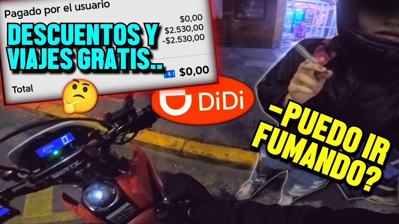MADRUGADA haciendo DIDI MOTO con la TORNADO, VIAJES GRATIS??😨💸🚀