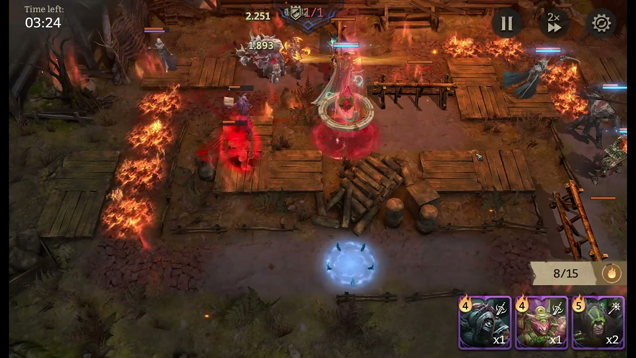 Demonic Crusade - 3 STARS Challenge Stage 4 | WOR Watcher of Realms