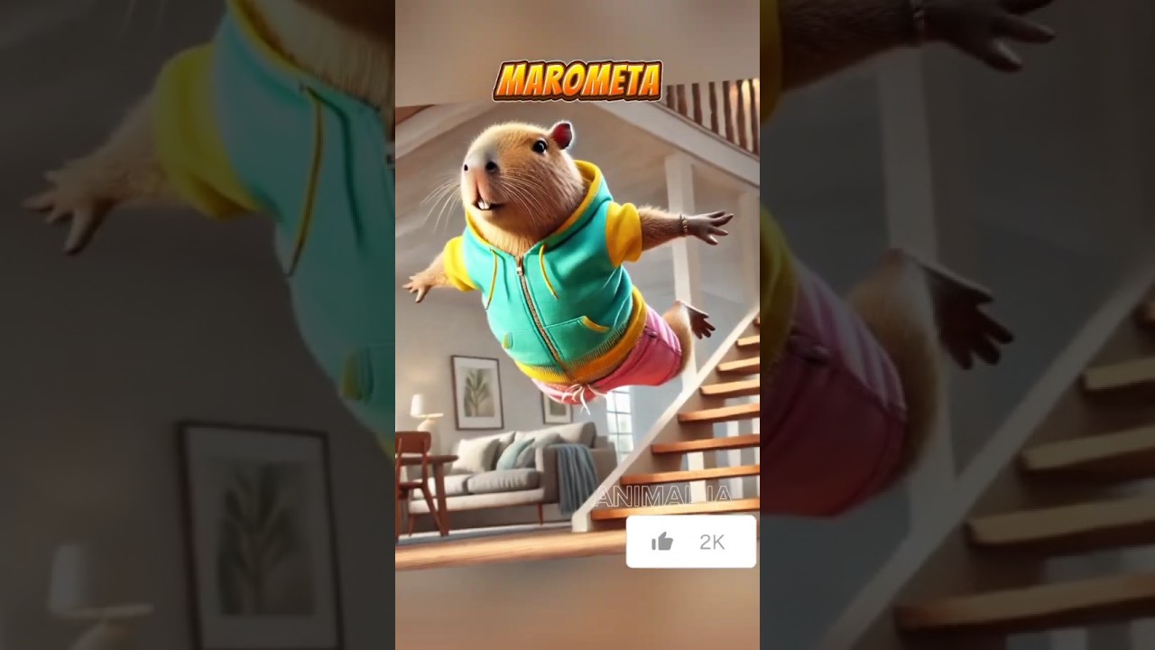 Baja las escaleras con cuidado 😡😡😡 