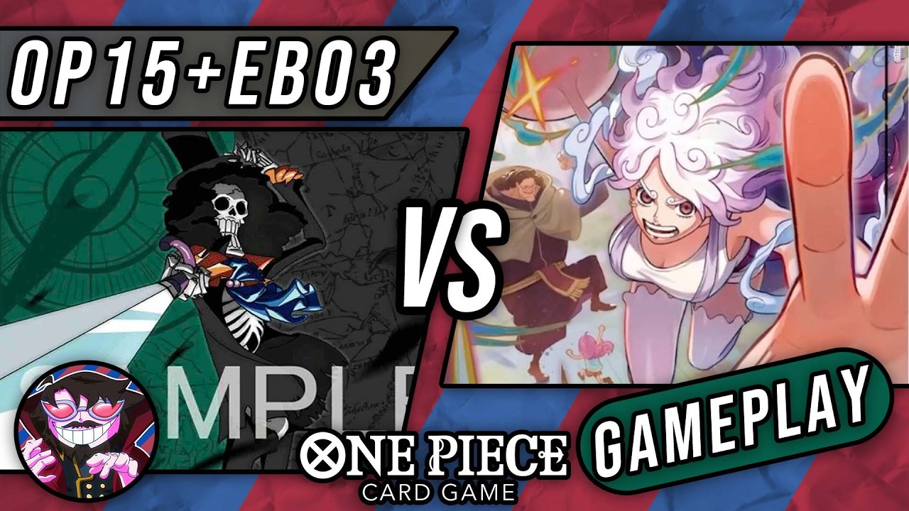 OP15 Gameplay | Green Black Brook vs Red Yellow Bonney | One Piece TCG