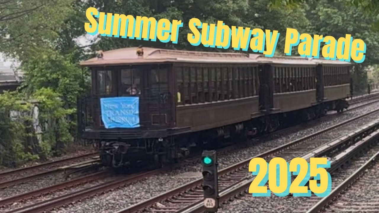 Did you see the 2025 NYC Transit Museum Parade of Subway Trains ?