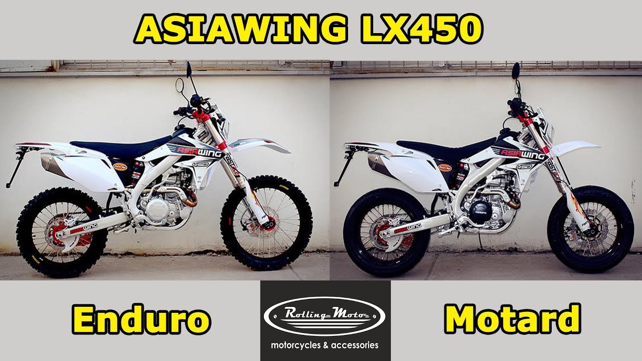 Asiawing LX450 enduro & motard. Щупаем топовых Китаёз, ищем общее и отличия.  Нужен или нет?