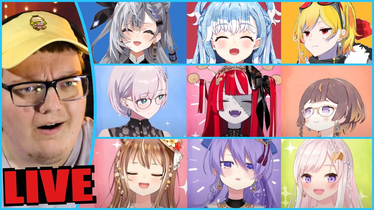 Watching Hololive ID clips From YOU!