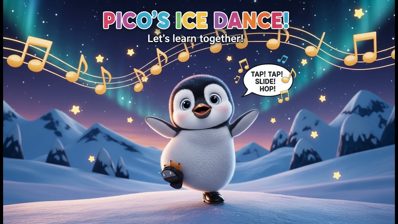 Twinkle Twinkle Little Star 🌟 | Dancing Penguin Song