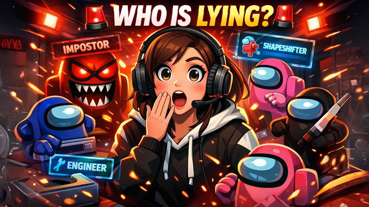 ONE OF THEM IS LYING… 👀 | Among Us😱 | LIVE 