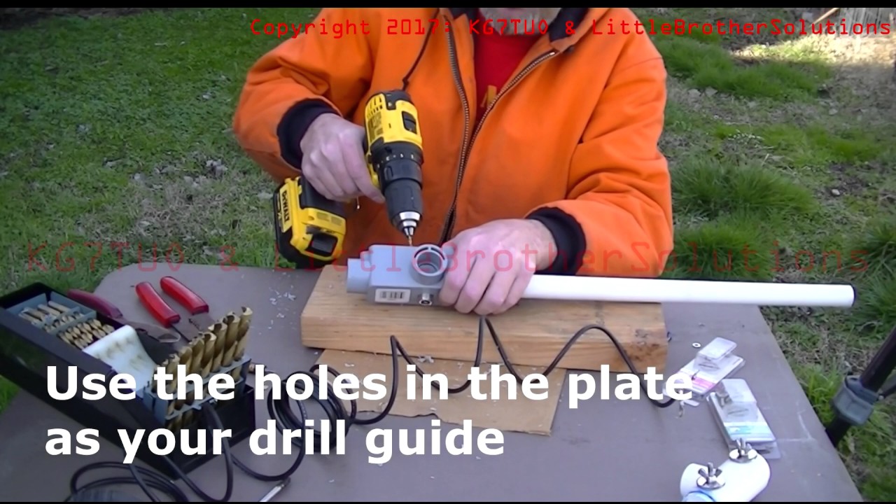 Dual Band 2m / 70cm vertical dipole BUILD #2 Part 2 of 4