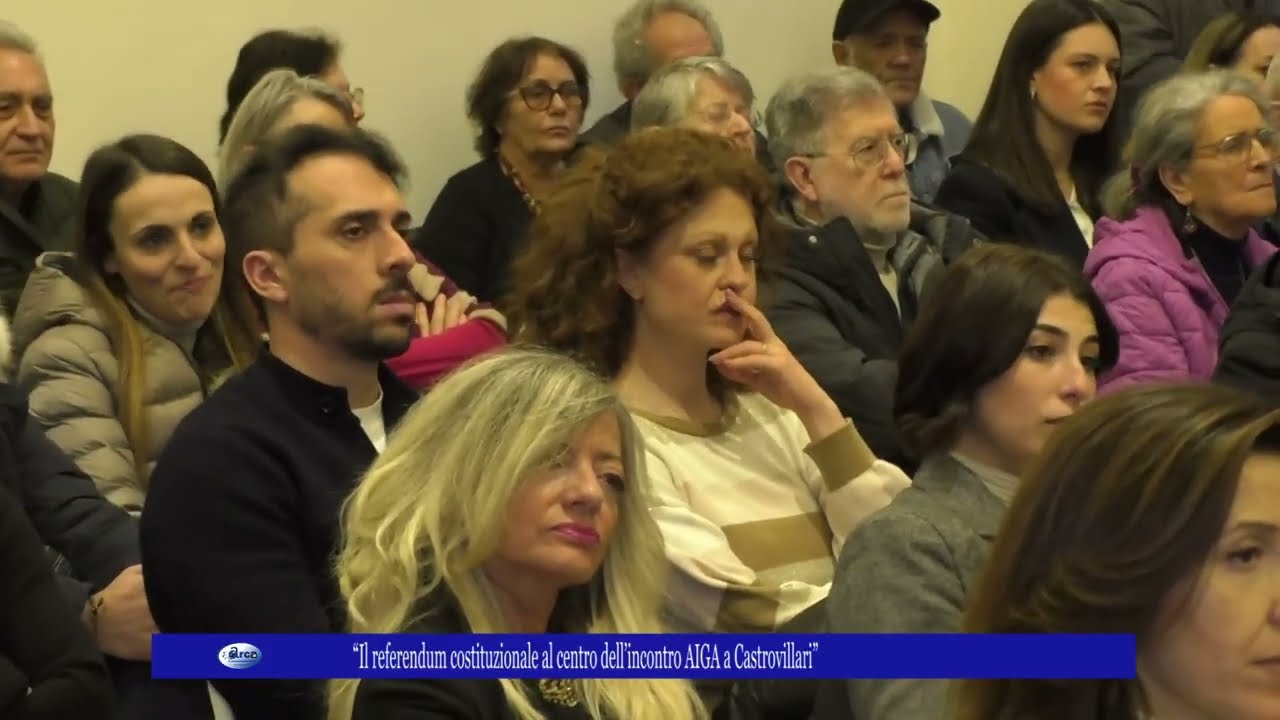 “Il referendum costituzionale al centro dell’incontro AIGA a Castrovillari”