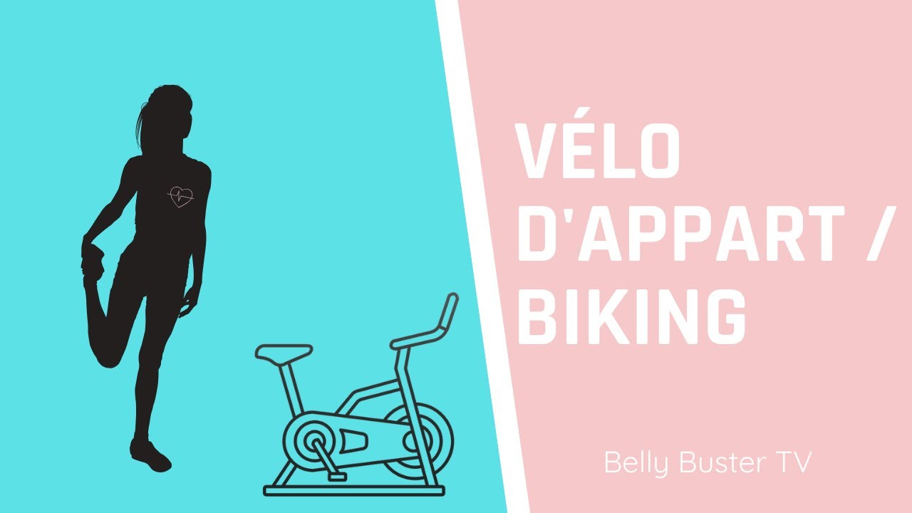 COURS CARDIO AVEC VOTRE VÉLO D'APPARTEMENT / COURS BIKING