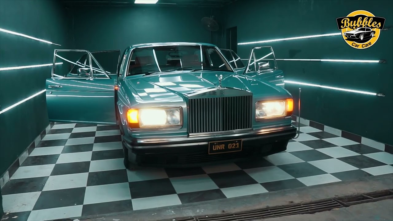 1984 ROLLS ROYCE- SILVER SPIRIT DETAILED I CERAMIC COATED | BUBBLES CAR CARES