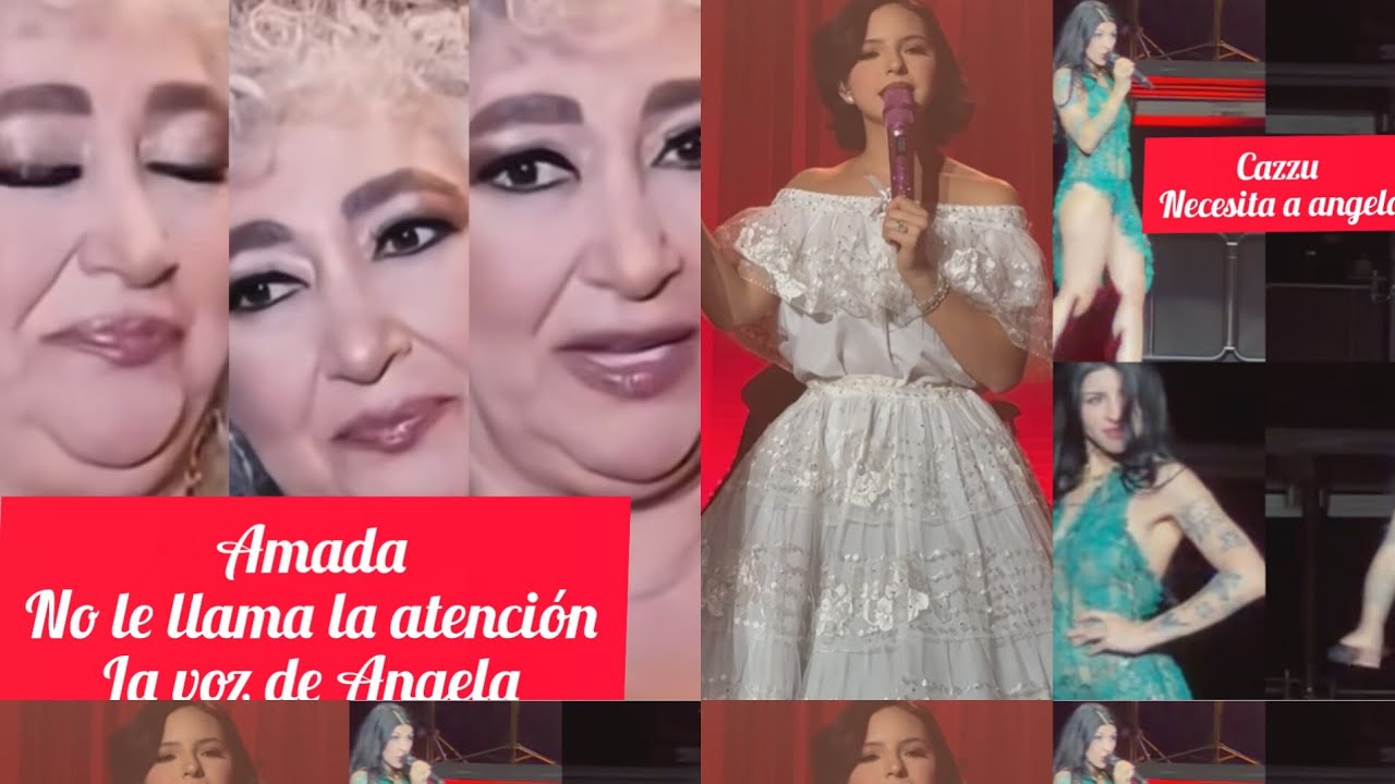 ANGELA EN BOCA DE AMANDA MIGUEL #cristiannodal #angelaaguilar 