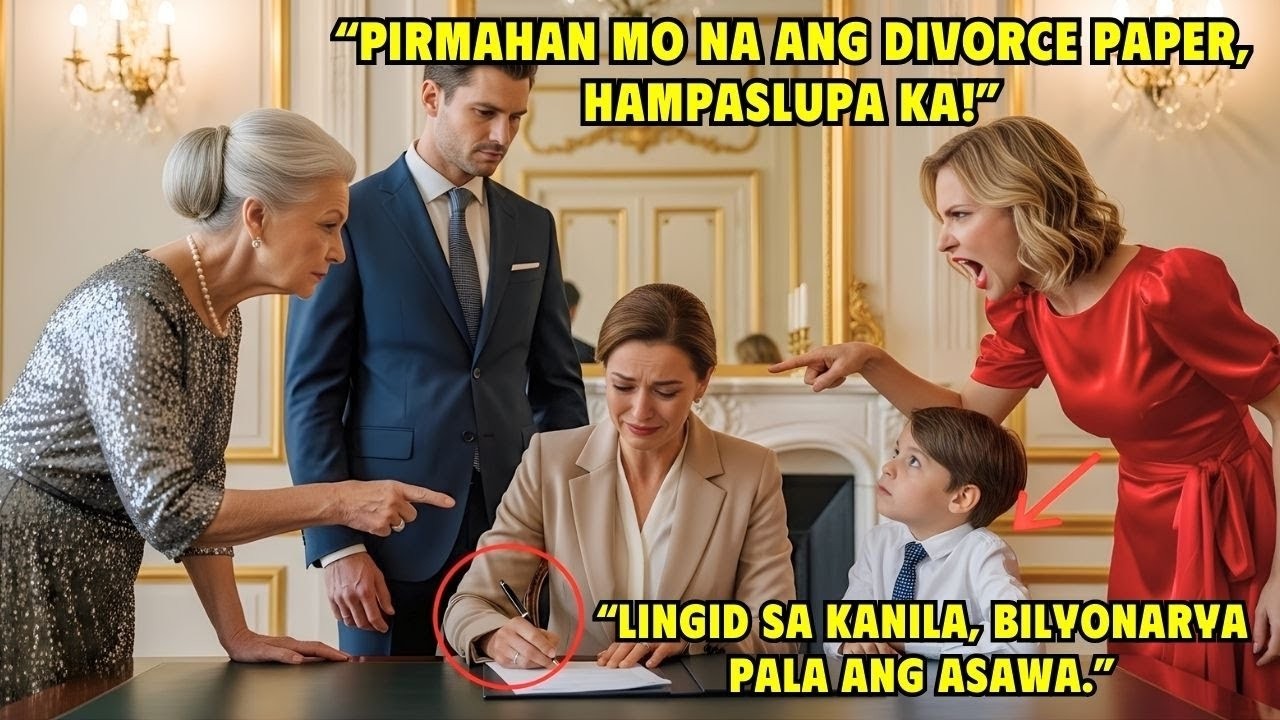 Pinirma Sa Divorce Ang Dukhang Asawa, Nagmakaawa Ang Lalaki Nang Maging Waiter Sa Kanyang Gala