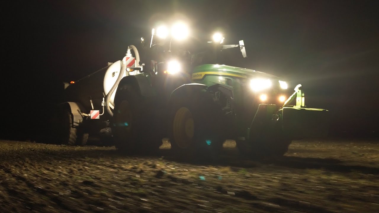 🔥Gałopol gnojowica🔥John deere 8r410 & New Holland T8435 zunhammer & pichon