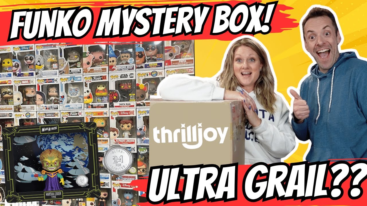 Can we PULL an 24 piece ULTRA GRAIL from Thrilljoy + a Funko Pop Mystery Box unboxing!