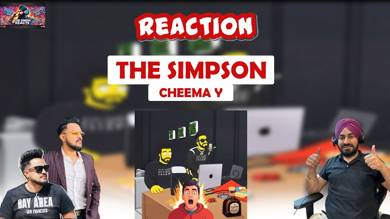 Reaction on The Simpsons (FULL ALBUM) | Cheema Y | Gur Sidhu | The singh Reacts