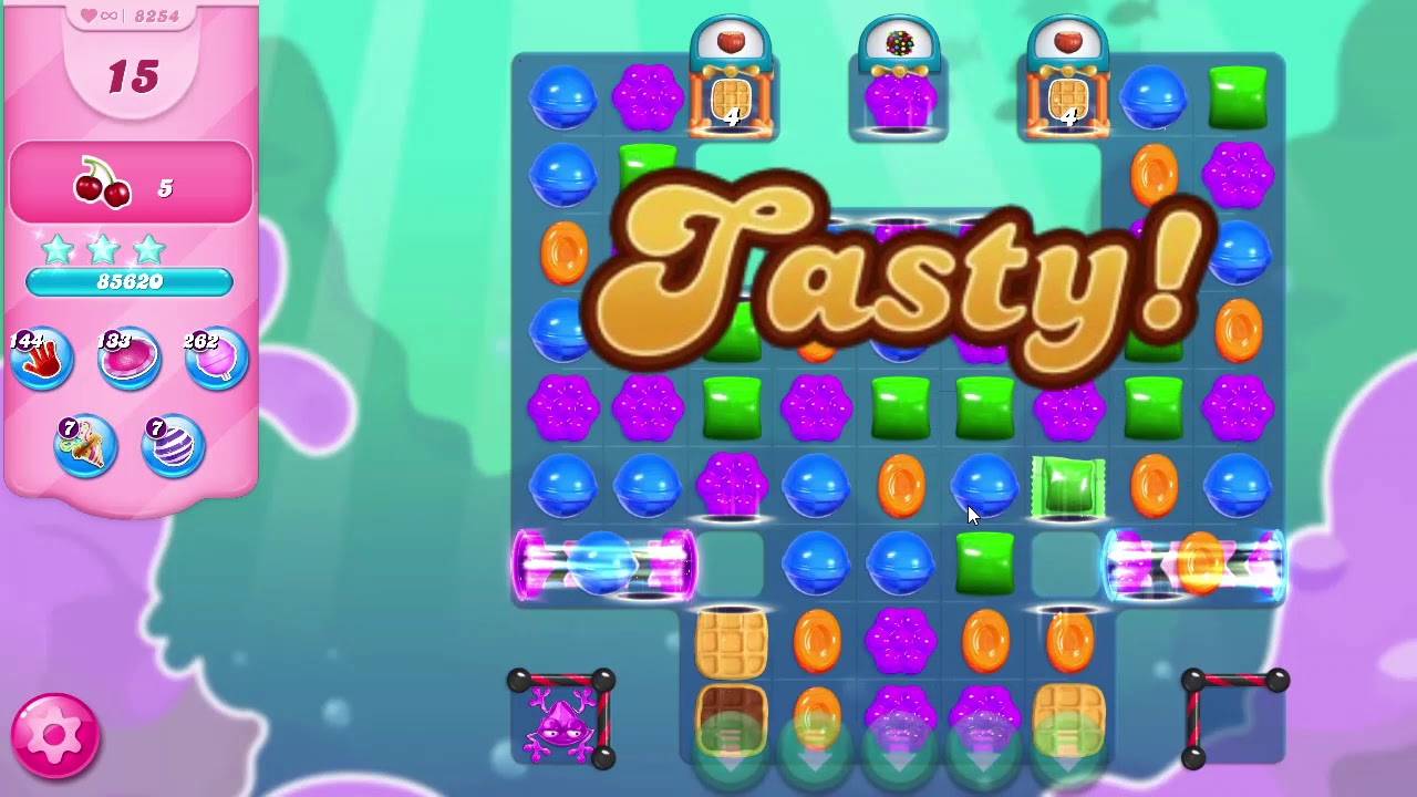 Candy Crush Saga Level 8254 NO BOOSTERS