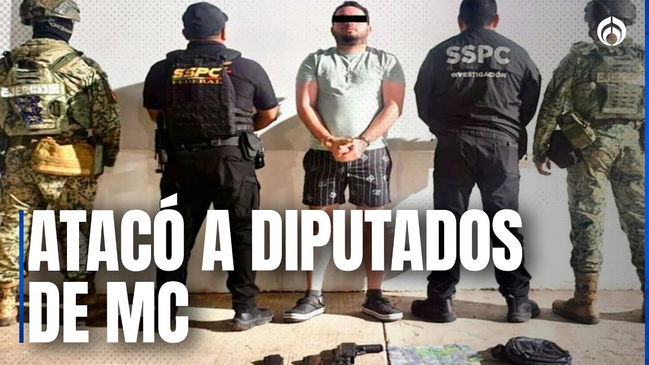 Capturan a “El Compa Güero” por atentado a diputados de MC en Culiacán