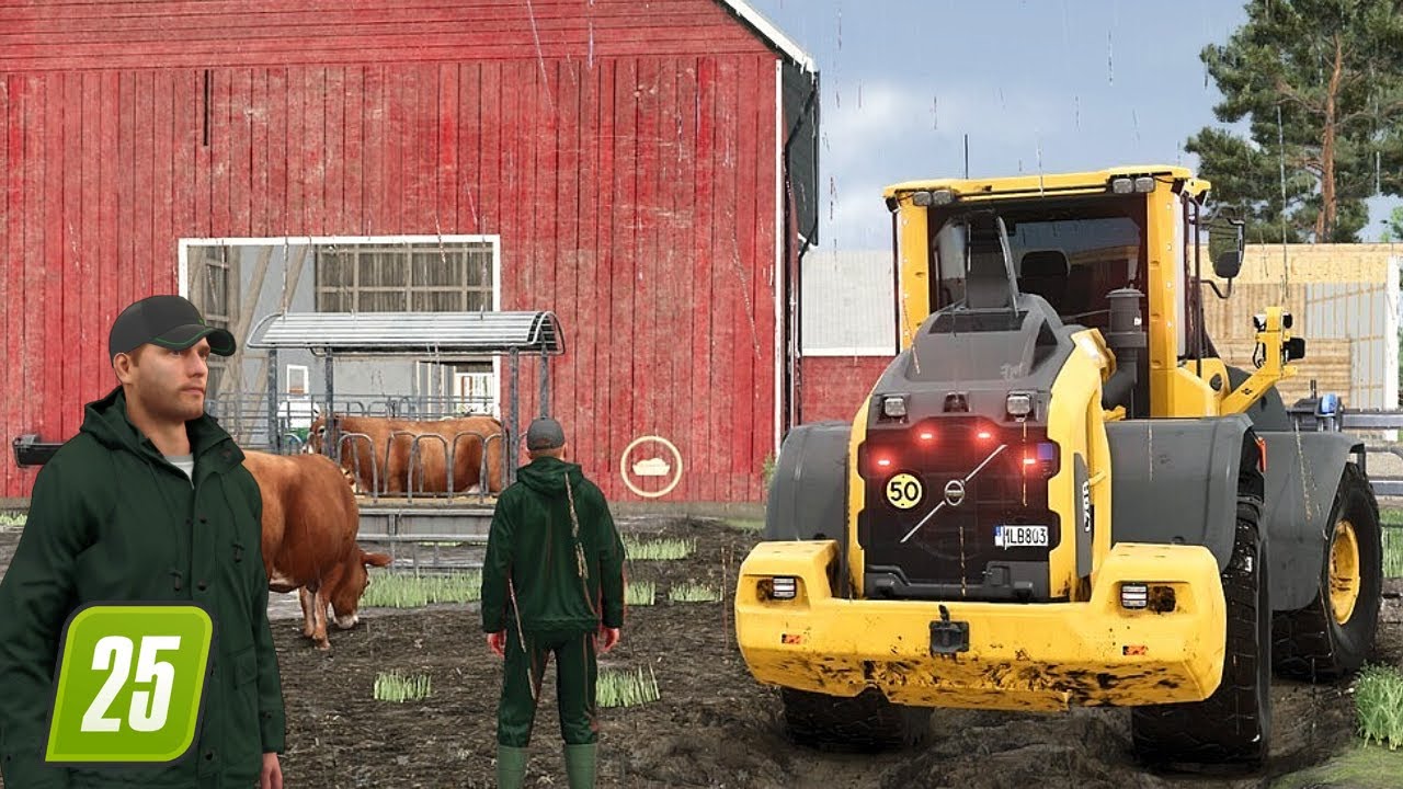 TESTAR NYTT MOD! Svenska gårdar i FS25 Zielonka EP 3