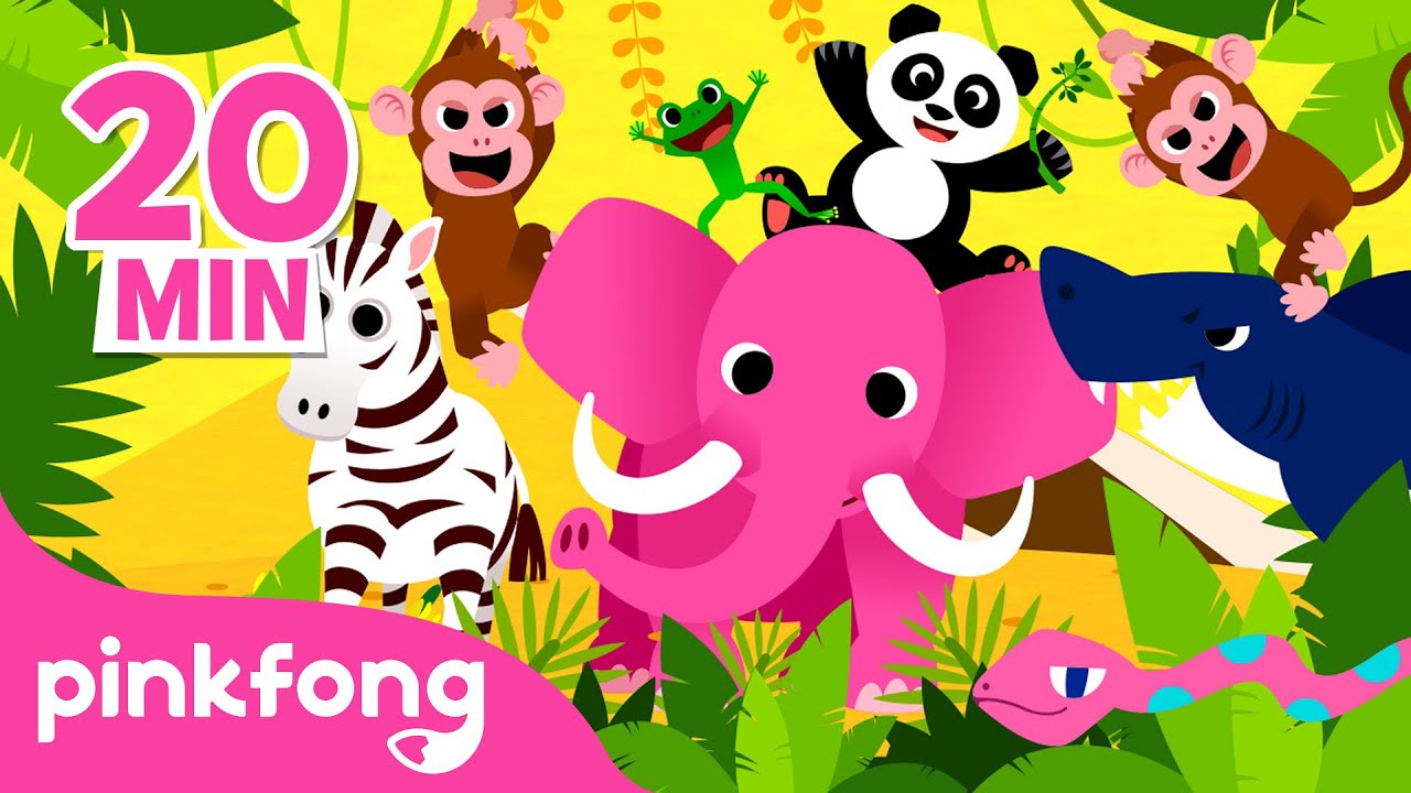Le Canzoni degli Animali｜+Compilation｜Baby Shark Italiano｜Pinkfong! Canzoni per Bambini