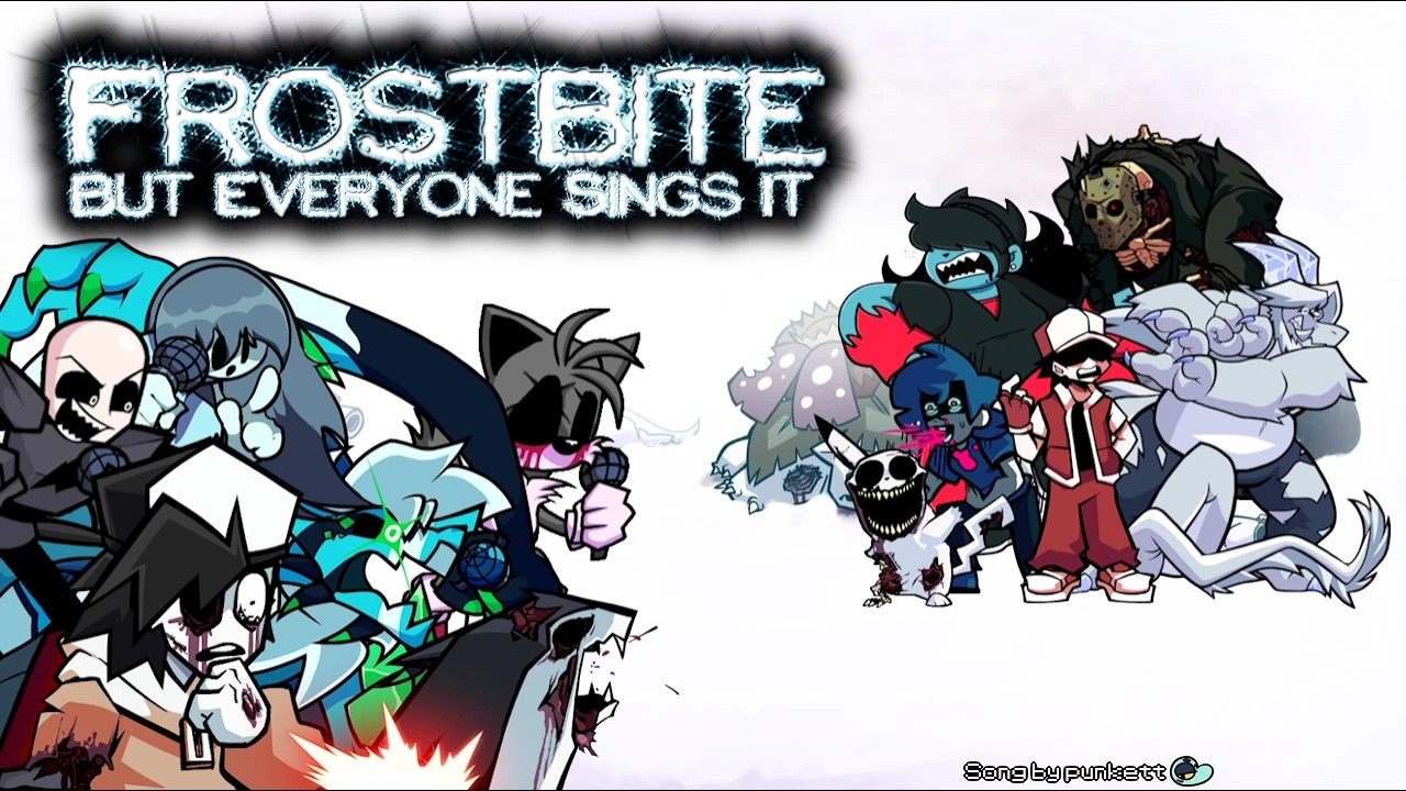 FNF: Frostbite But Every  Turn A Different Character Sings It