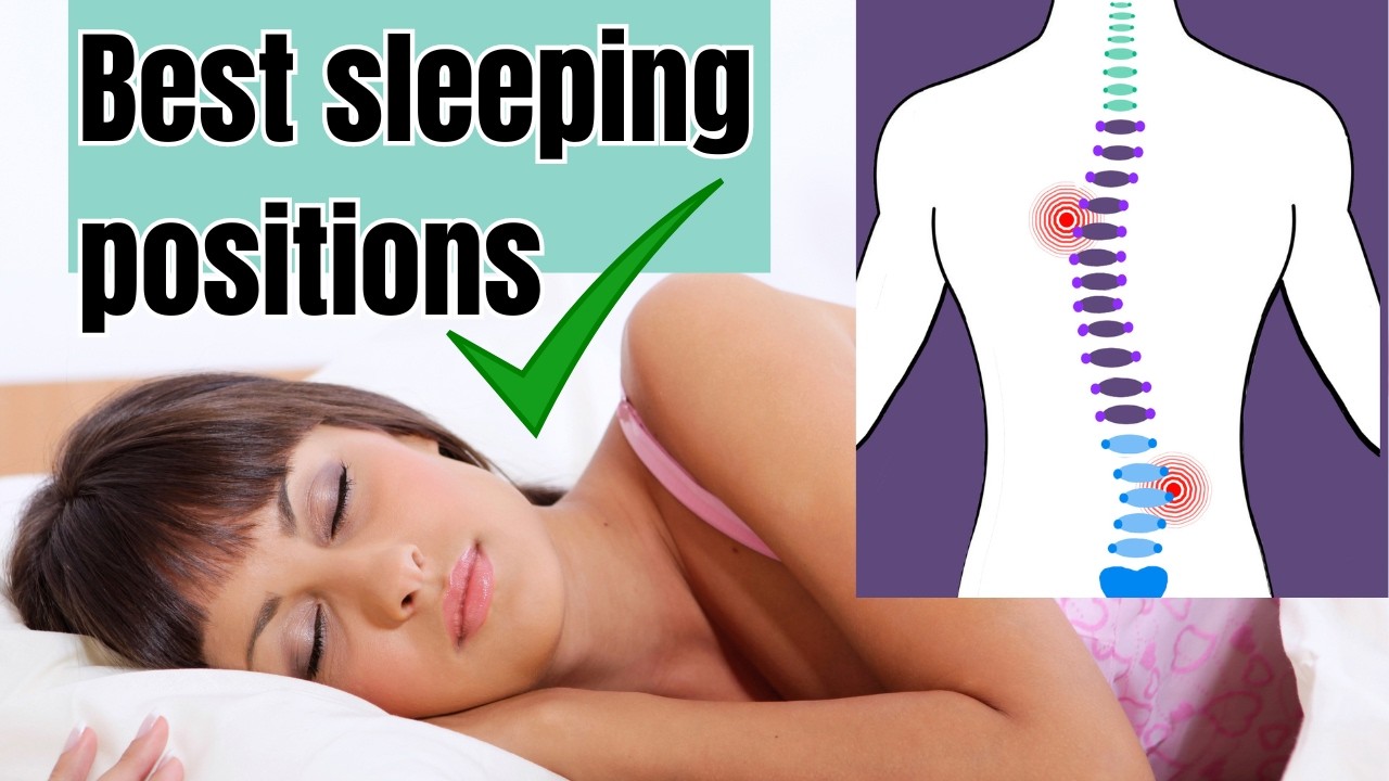 BEST sleeping positions for scoliosis