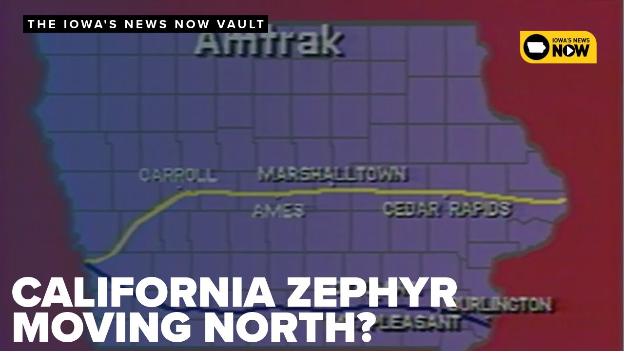 Amtrak Ponders a Stop In Cedar Rapids | The Iowa's News Now Vault - 1986