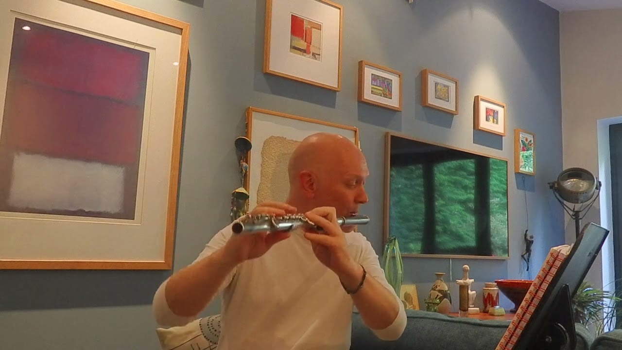 Rachmaninoff Vocalise in E minor for flute and piano (with wooden headjoint)