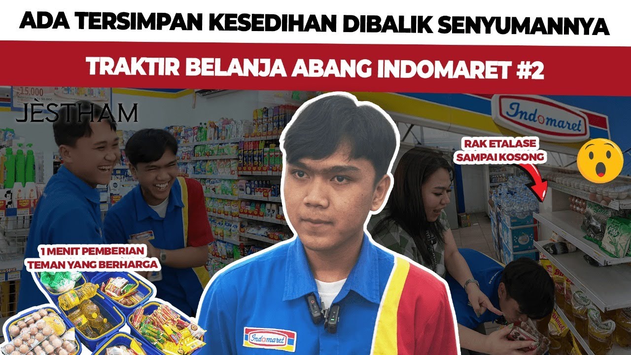 Belanja 1 Menit, Berbagi Haru! Tantangan Lanjutan Abang Kasir Minimarket (Part 2)