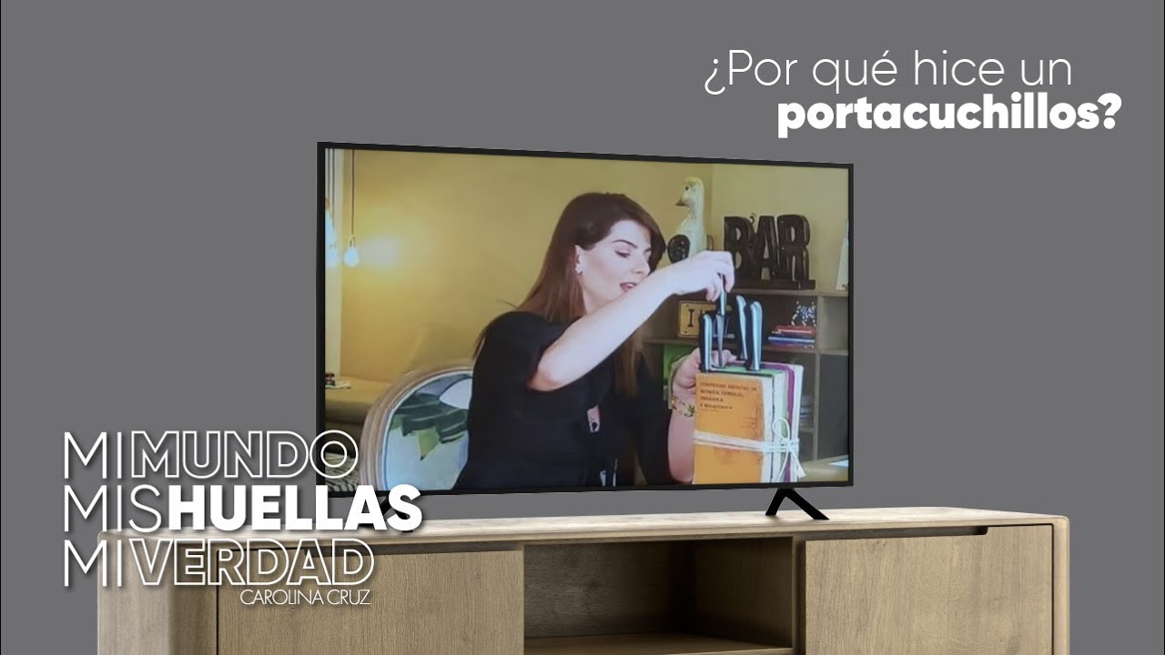 Mi mundo, mis huellas, mi verdad: ¿Por qué hice un portacuchillos?