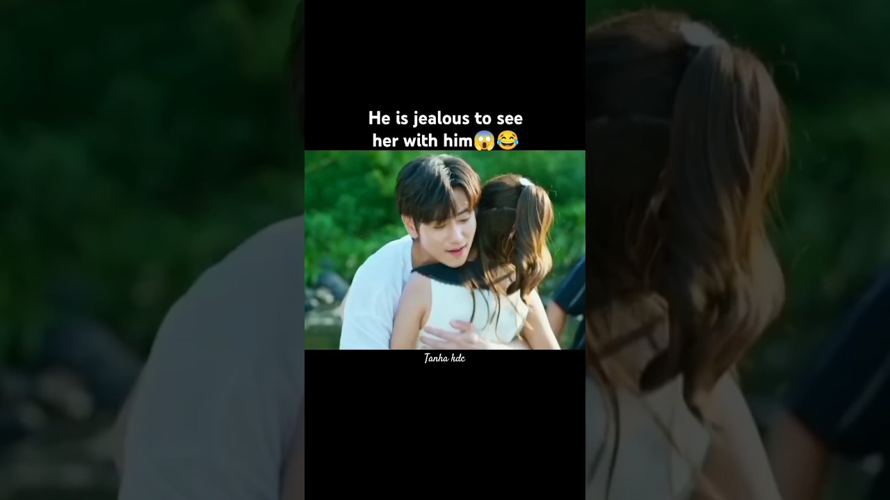 He is jealous to see her with him😂😱💕Liars in love 💜💕