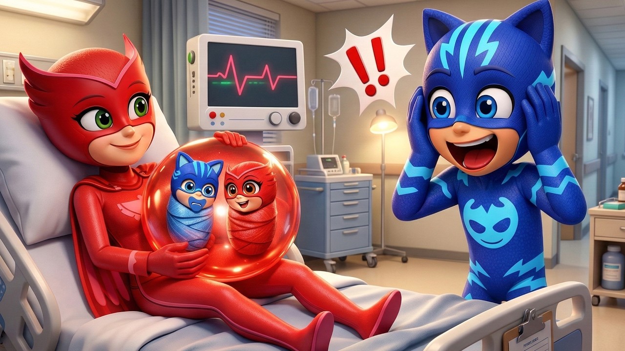 PJ Masks Hospital Rescue: What Happened to Owlette? 🏥🦸 | PJ Masks Animation
