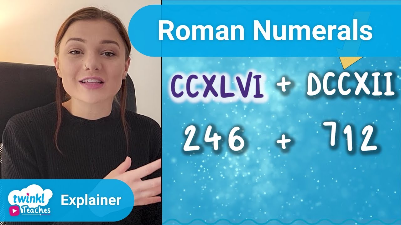 Place Value: Roman Numerals to 1000 - Maths Concepts