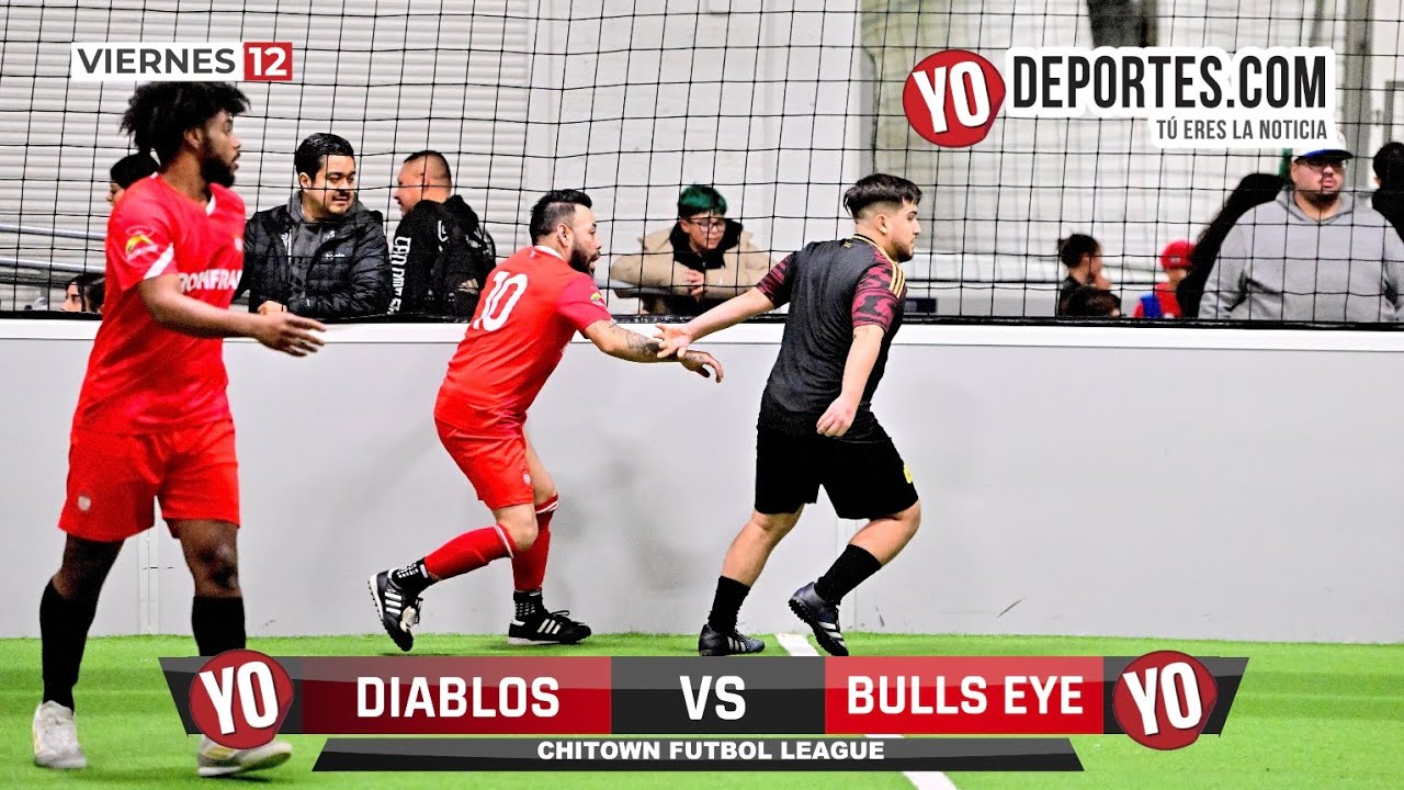 Diablos del Pachuca 🆚 Bulls Eye FC Chitown Futbol League #yodeportes