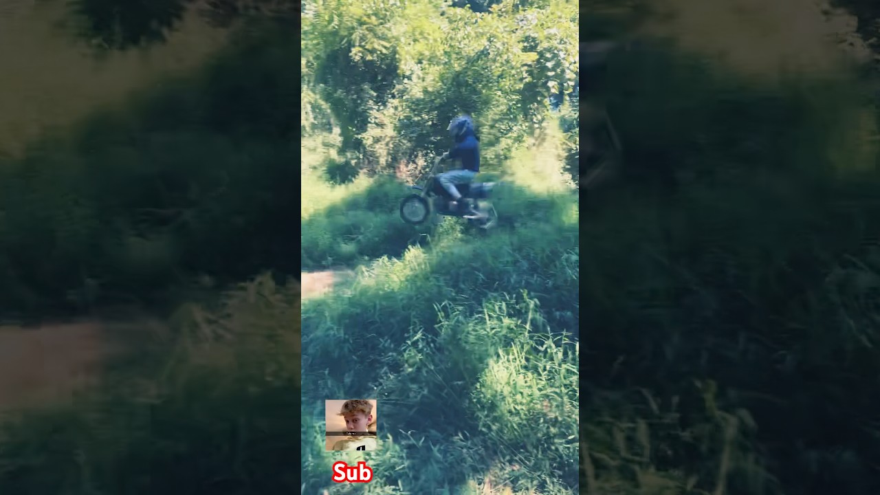 Dirtbike riding 