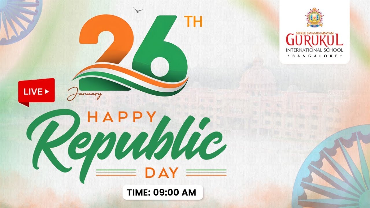 Republic Day LIVE 2026 🇮🇳 | Gurukul Bangalore | National Celebration
