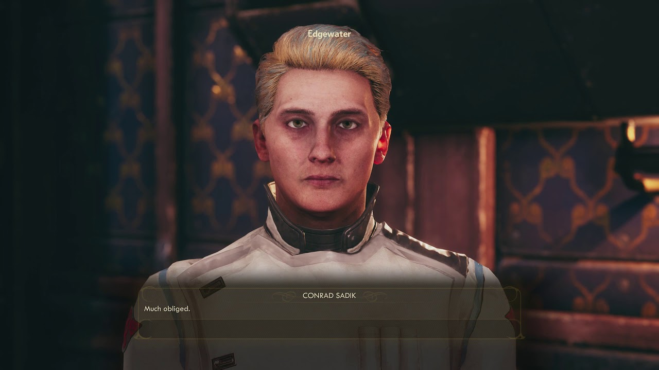 The Outer Worlds - A Small Grave Matter: Collect Conrad's Grave Site Fees Dialogue Choices (2019)