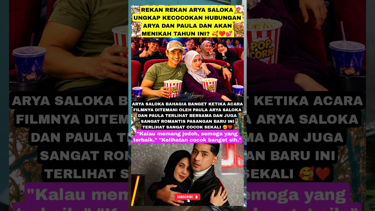 BERITA VIRAL‼️ARYA SALOKA BAHAGIA BANGET SAAT DITEMANI PAULA UNTUK NONTON BARENG FILMNYA? #viral
