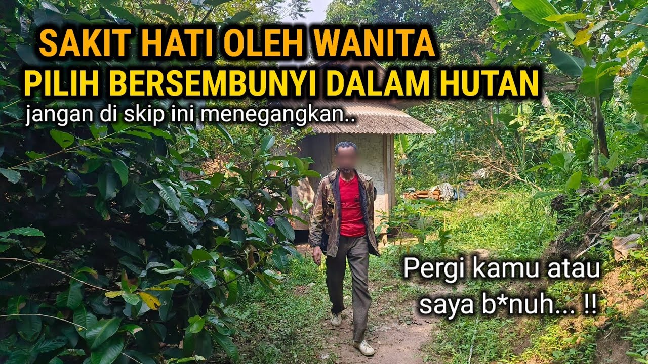 ORANG MISTERIUS!! TAKUT BANGET TIBA-TIBA KETEMU RUMAH GUBUK DI TENGAH HUTAN BELANTARA