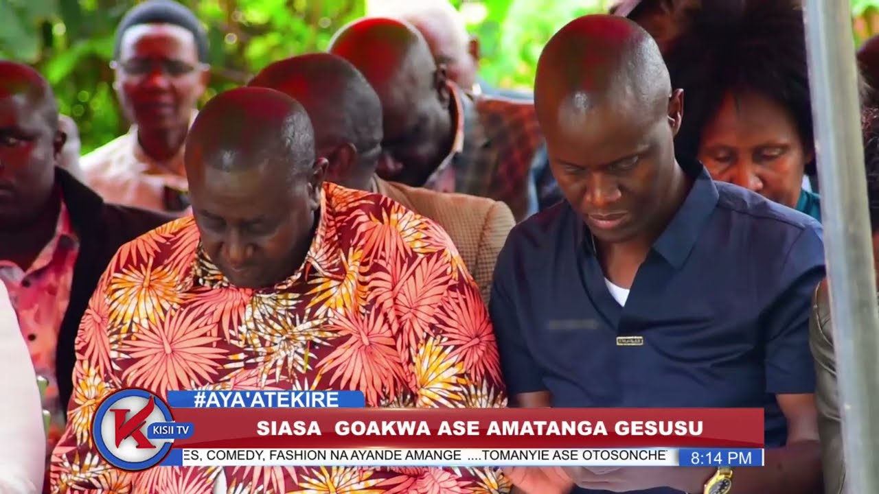 Siasa za Nyaribari | Samwel Apoko, Prof. Ongeri, Hon. Nyaanga wakutana kwenye Matanga | Matiang'i