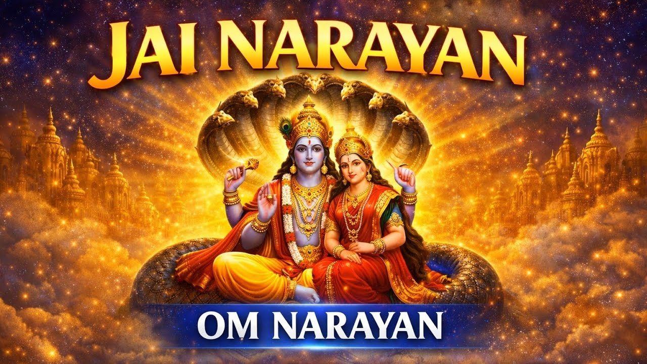 Jai Narayan Maha Chant 🙏 | Om Narayan Narayan | Powerful Vishnu Mantra for Peace & Prosperity