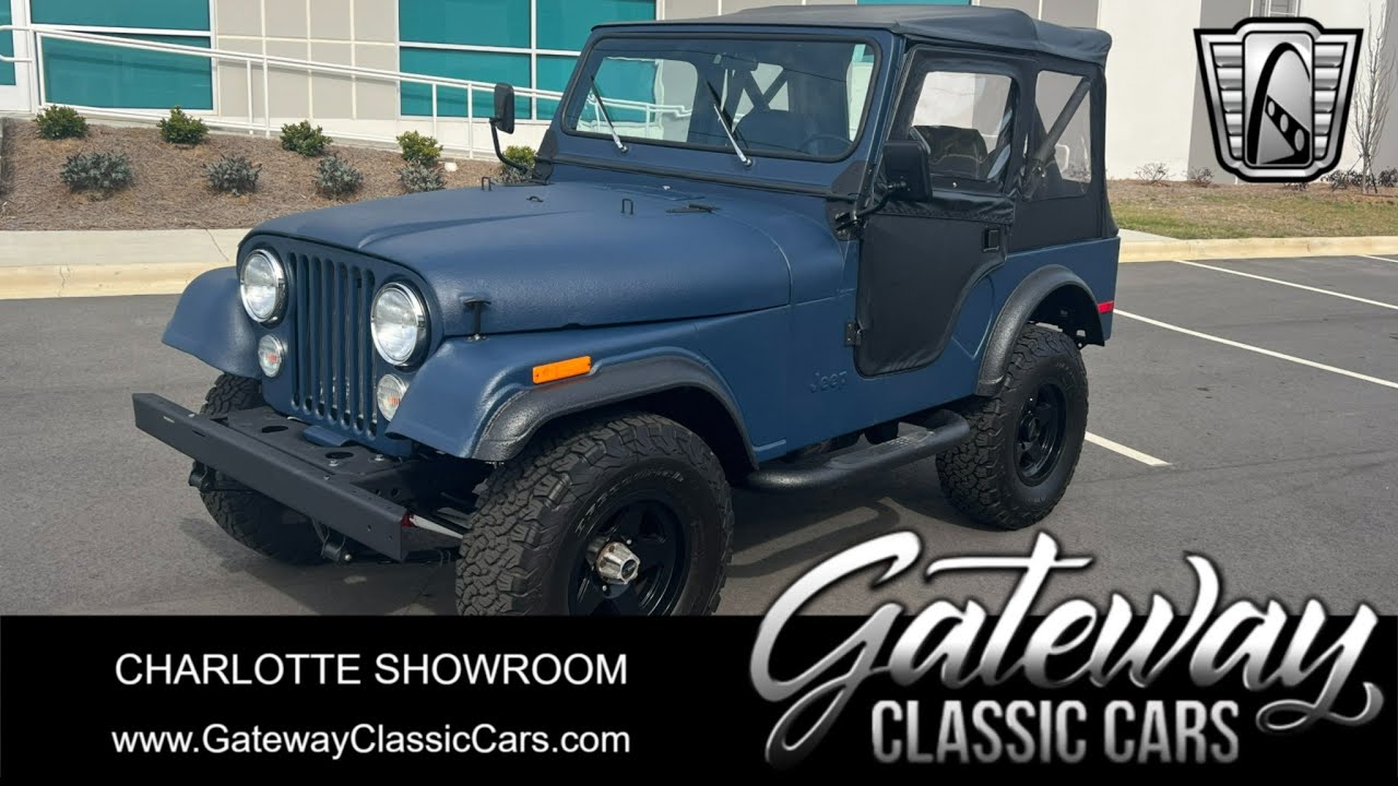 1980 Jeep CJ5 - Gateway Classic Cars - Charlotte #162